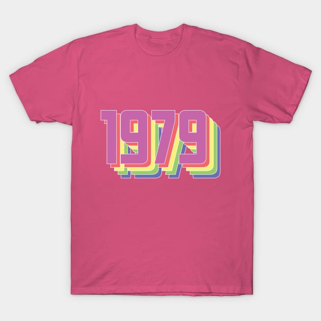 1979 Retro Design T-Shirt by MTB Design Co
